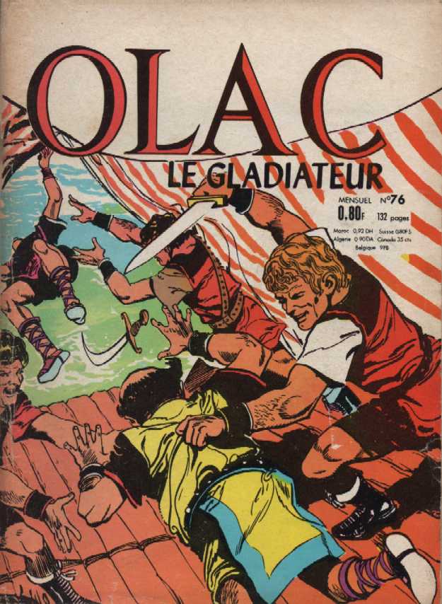 Scan de la Couverture Olac Le Gladiateur n 76